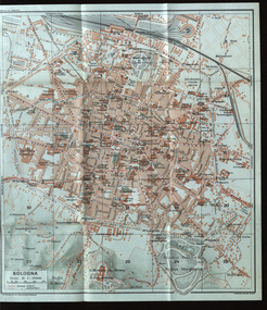 Map, Bologna, 1924