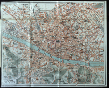 Map, Firenze, 1924
