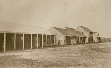 Photograph - Photograph - Colour, Darwin Main Street, China Town, c1912, 1912