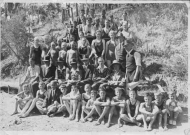 Photograph - Black and White, Hepburn Springs Swimming Club