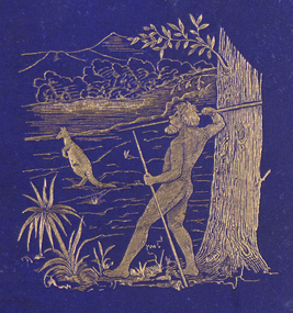 Photograph - Image, Aborigine with Kangaroo