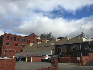 Photograph - Colour, Clare Gervasoni, Ballarat YMCA from Field Street, 2017, 2017