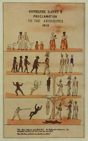Image, Governor Davey's Proclamation to the Aborigines 1816, c1951