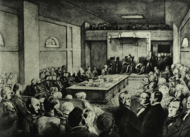 Image, First Legislative Council of Victoria, 1851
