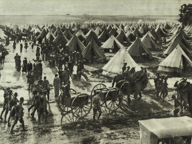 Photograph - Image, Broadmeadows Military Camp, c1915