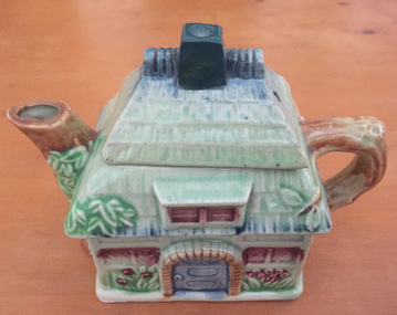 Photograph - Object, Manto Ware, Cottage Teapot, c1930