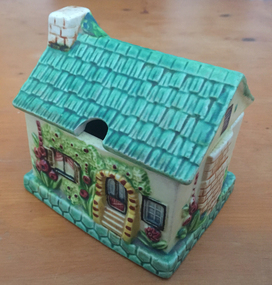 Photograph - Object, Karutomoware, Ceramic Cottage Jampot, 1920s, 1920s