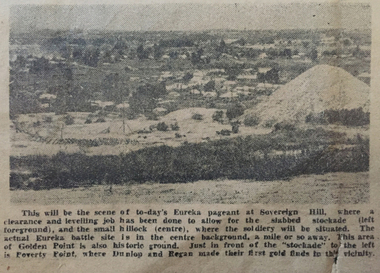 Image, Site of the Eureka Pageant, 1954