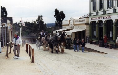 Photograph - Postcard, Sovereign Hill, 1995, 1995