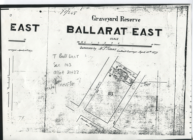 Digital photograph, Graveyard Reserve, Ballarat East