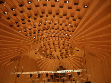 Digital photograph, Sydney Opera House Concert Hall 2007
