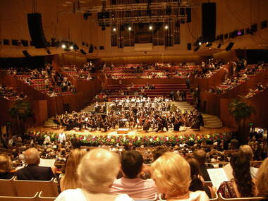 Digital photograph, Sydney Opera House Concert Hall 2007, interior
