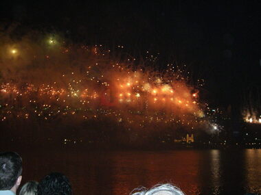 Digital photograph, New Year's Eve Sydney 2003