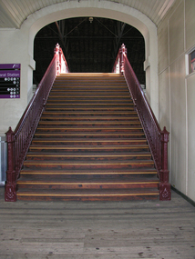 Digital photograph, Stairs, Ballarat Railway Station