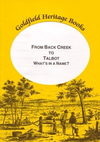 Book, Marie Kau, From Back Creek to Talbot