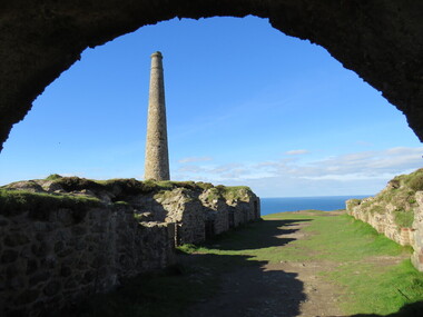 Photograph - Colour, Chimney, St Just, Cornwall
