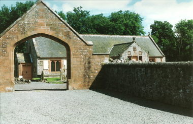 Photograph - Colour, Exterior, Forgandenny church, Perthshire, Scotland