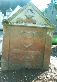 Photograph - Colour, Nicol Deas grave, Forteviot Churchyard, Scotland
