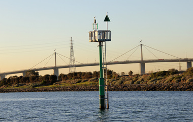 Digital photographs, L.J. Gervasoni, Yarra River Melbourne Docklands Westgate Bridge, 2015