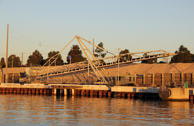 Digital photographs, L.J. Gervasoni, Yarra River Melbourne Docklands, 2015