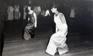Photograph - Black and White, Ballarat Teachers' College Presentation Ball, Ballarat Civic Hall, 1967