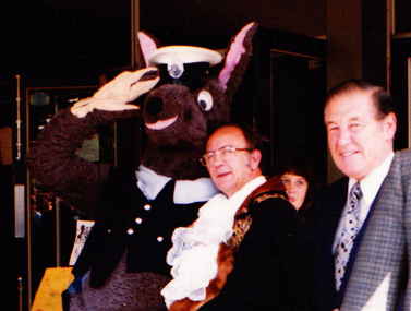 digital copy, K.P. Gervasoni, Premier of Victoria (Hamer) Mayor of Kew (Gervasoni) Kanga Cop 1979, 1979
