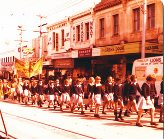 digital copy, K.P. Gervasoni, Kew Festival Parade St Anne's c1979, 1979
