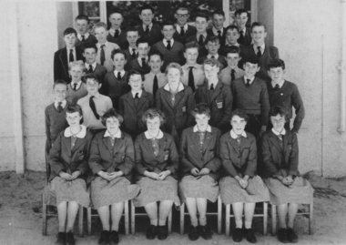 Photograph - Black and White, Ballarat East High School 1957