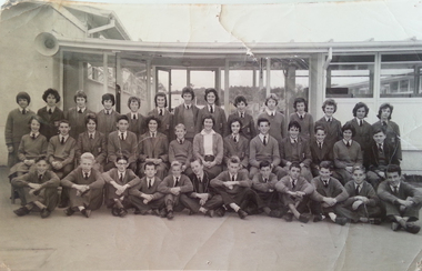 Photograph - Black and White, Ballarat East High School Form Photo, Form 3B, 1961