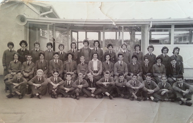 Photograph - Black and White, Ballarat East High School Form Photo, Form 3B, 1961, 1961