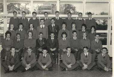Photograph - Black and White, Ballarat East High School Form Photo, Form 4A, 1962