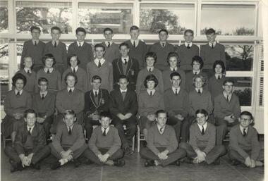 Photograph - Photograph - Black and White, Ballarat East High School Form Photo, Form 4A, 1962, 1962