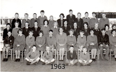 Photograph - Black and White, Ballarat East High School, Form , 1963