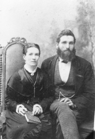 Photograph - Photograph - Black and White, Mary O'Dea and Patrick Lenehan