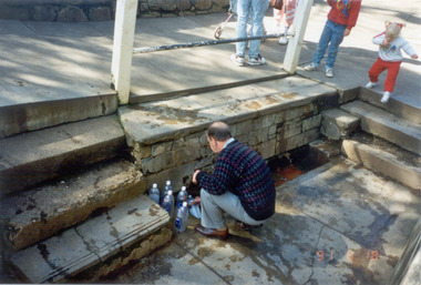 Photograph - Digital copy, L.J. Gervasoni, Locarno Mineral Water Springs, January 1992