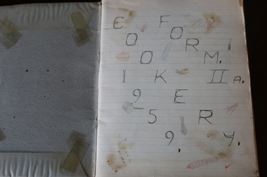 Book, Ballarat East High School, Cookery Book, 2A, 1959