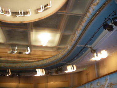 Photograph - Colour, Dorothy Wickham, Ceiling, Interior, Her Majesty's Theatre, Lydiard Street South, Ballarat