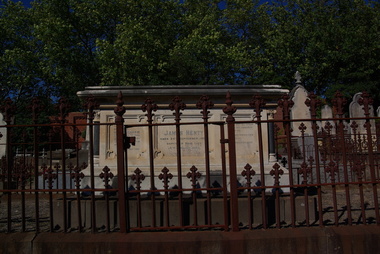 Photograph - Digital photographs, L.J. Gervasoni, Henty Memorial in Boroondara General Cemetery, c2005-2015