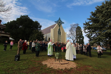 Digital photographs, L.J. Gervasoni, St Peter's catholic church Daylesford 150 anniversary, 2015