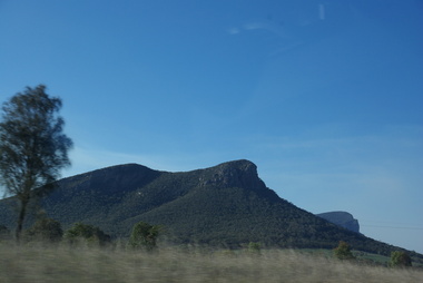 Photograph - Colour, Clare Gervasoni, Mount Sturgeon and Mount Abrupt, 17/04/2016