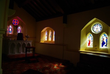 Digital photographs, L.J. Gervasoni, Infant Jesus Catholic Church Koroit interior, 2011-2016