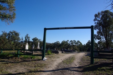 Photograph - Colour, Buchan Cemetery, Victoria, 29/08/2017