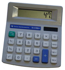 Photograph - Colour, Calculator, 21/06/2016