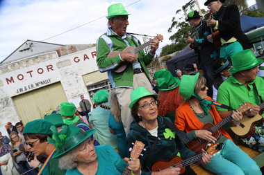 Digital photographs, L.J. Gervasoni, Koroit Irish Festival music, 2015