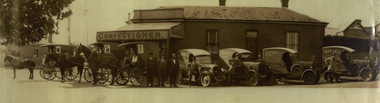 Photograph - Photograph - Sepia, Davis Bread, Eureka Street, Ballarat