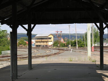 Photograph - Colour, Signal box, Ballarat Railway Precinct, c2016