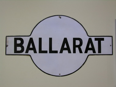 Photograph - Colour, Sign, Ballarat Railway Precinct, c2016