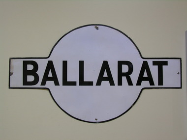 Photograph - Photograph - Colour, Sign, Ballarat Railway Station Precinct, c2016
