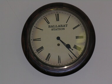 Furniture - Photograph - Colour, Clock, Ballarat Railway Precinct, c2016
