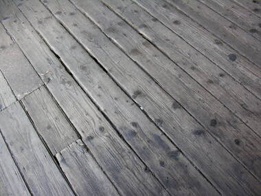 Timber Floor on the North Platform, Ballarat Railway Precinct